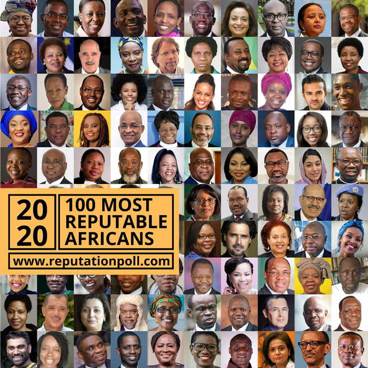 100 Most Reputable Africans