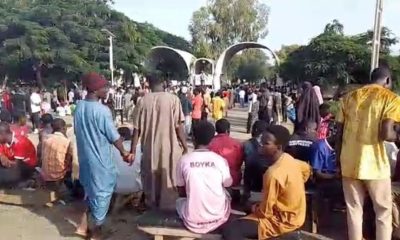 Bauchi Polytechnic Campus Raid Protest