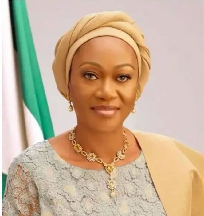 Nigeria First Lady of the Federal Republic of Nigeria, Senator Oluremi Tinubu