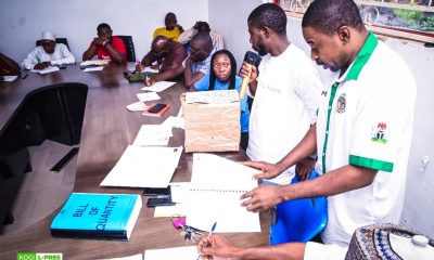 The Head of Department, Organization of The Medical & Health Workers’ Union of Nigeria, Comrade Azubuike Enwe