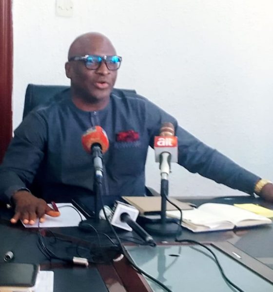 Vice Chancellor of the Salem University, Lokoja, Professor Johnson Alewo Akubo