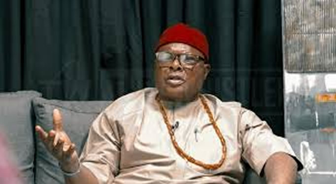 Dr Sylvester Onyia, President of the American Veterans of Igbo Descent;