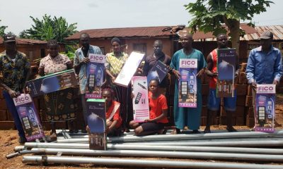 he Acting Oche Achadu Agbokete, Samson Alfa, has donated Solar Energy street lights worth thousands of naira to his community, Agbokete, in Igalamela/Odolu Local Government Area of Kogi state.